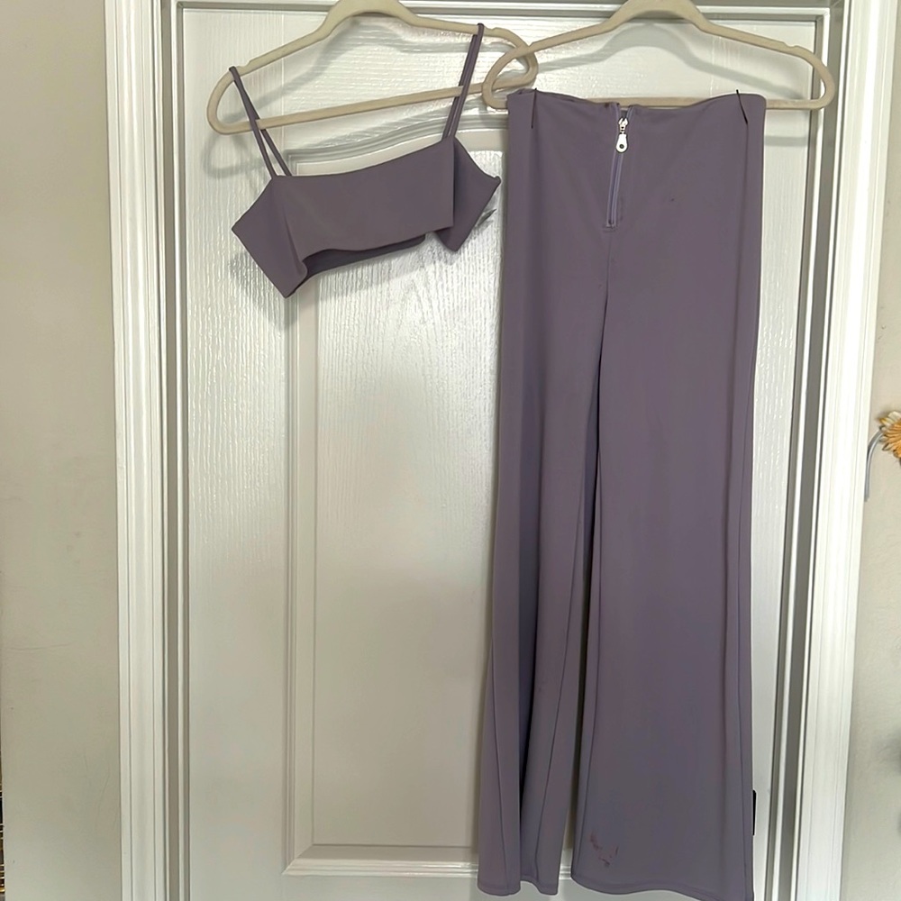 Purple two piece